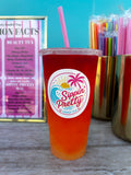 Strawberry Sunrise Protein tea